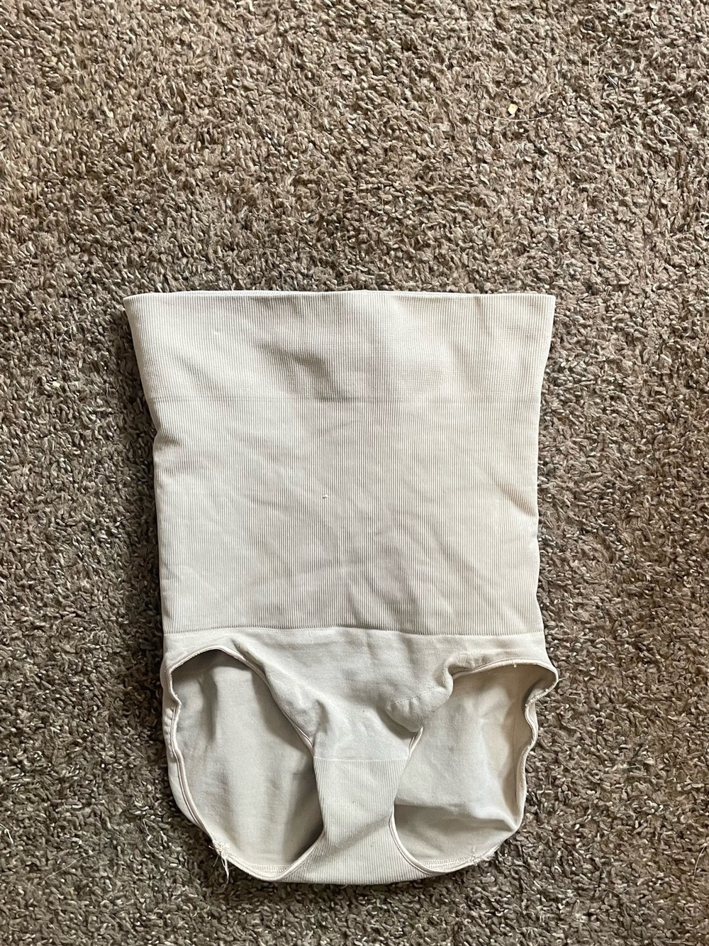 High-Waist Shapewear Briefs in Light Beige - Women Intimates